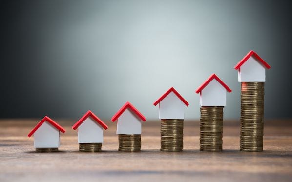 House prices up more than 50%