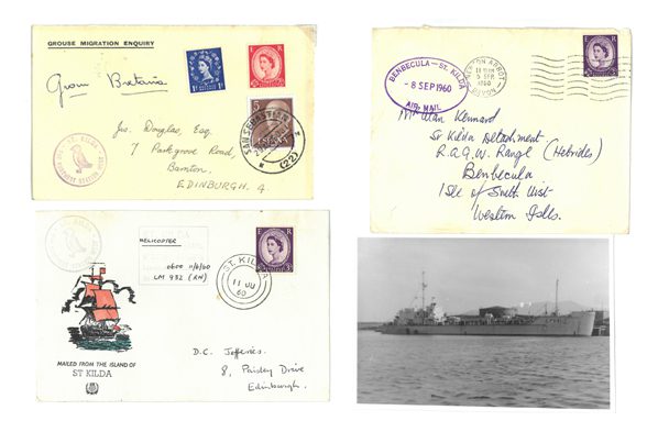 Postal history snapshots