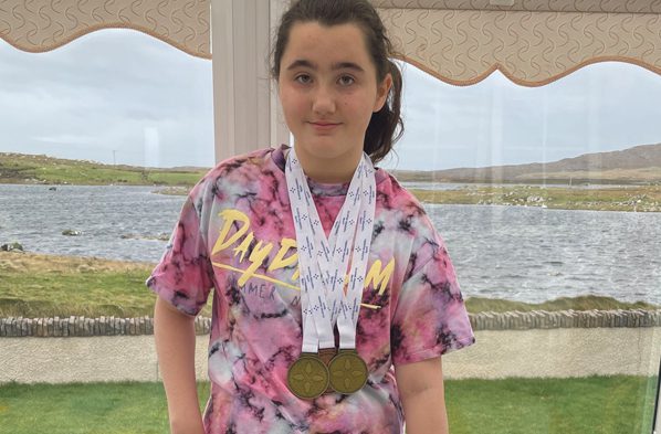 Double gold for Benbecula swimmer
