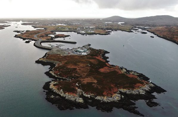 Lochboisdale pier plans